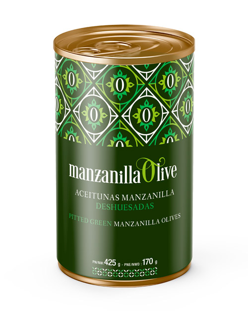 Aceitunas deshuesadas - Manzanilla Olive