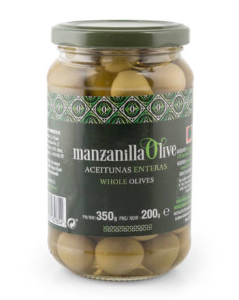 Aceitunas enteras - Manzanilla Olive