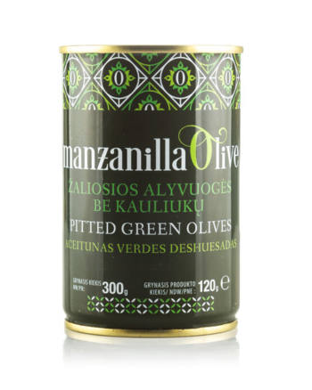 Aceitunas verdes deshuesadas - Manzanilla Olive